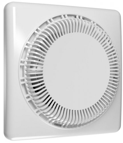 Вентилятор осевой Era Disc 5C D125 с обратным клапаном белый картинка